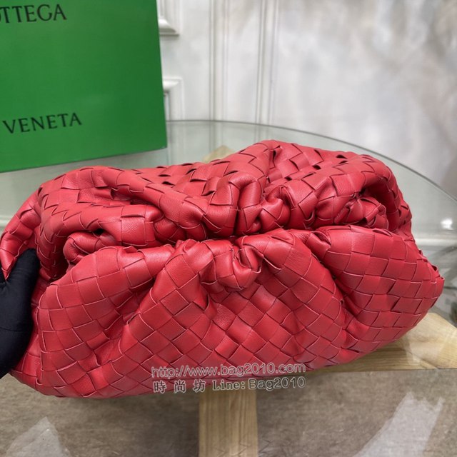Bottega veneta高端女包 98062 寶緹嘉升級版大號編織雲朵包 BV經典款純手工編織羔羊皮女包  gxz1186